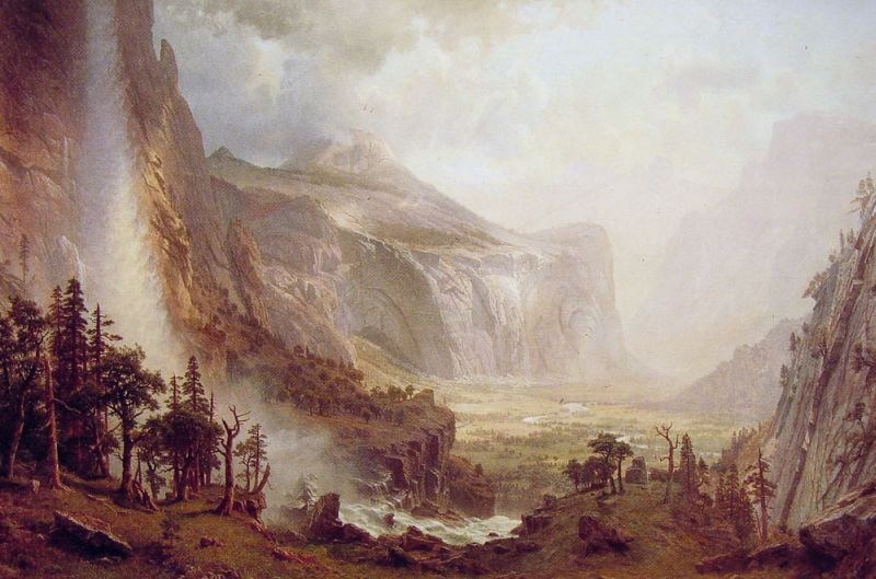 Albert Bierstadt The Domes of the Yosemite